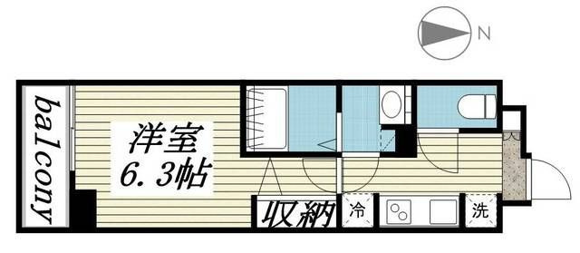 Ｎ－ｓｔａｇｅ八王子Ⅱの間取り
