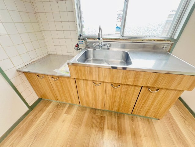 白川台南住宅１号棟のキッチン