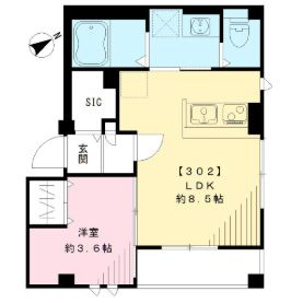 ノイエーラ東池袋の間取り