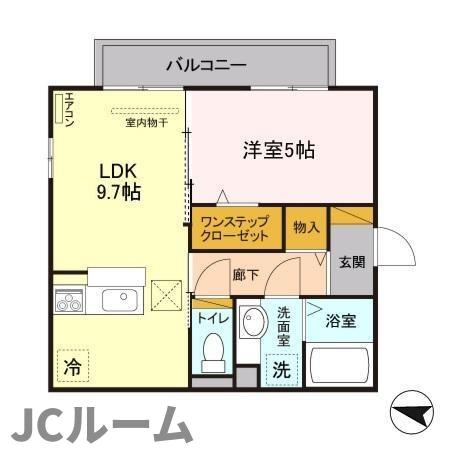 リュミエールＣの間取り