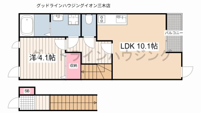 シャルマンの間取り