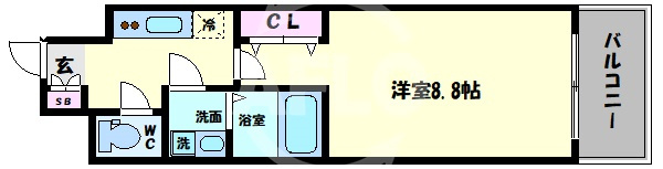 ファーストレジデンス玉造の間取り|ファーストレジデンス玉造　間取り