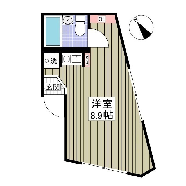 エスパシオ品川大井の間取り