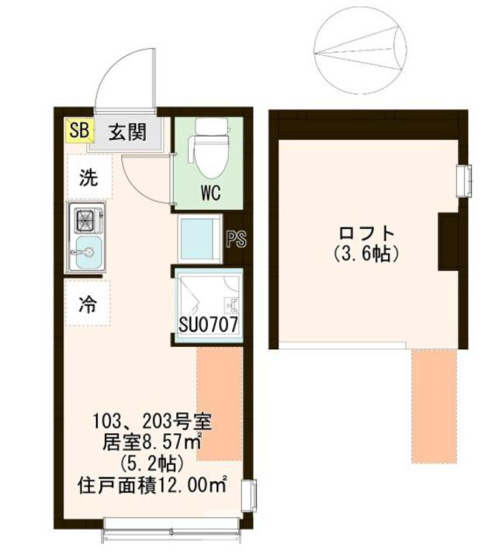【間取り】 | ハーモニーテラス浮間Ⅲ