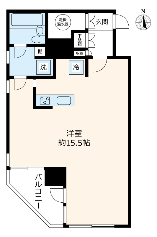 ハイホーム五反田の間取り