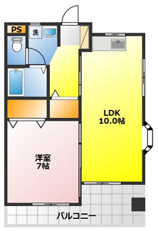 【間取り】 | エスポワール・ヒルズ