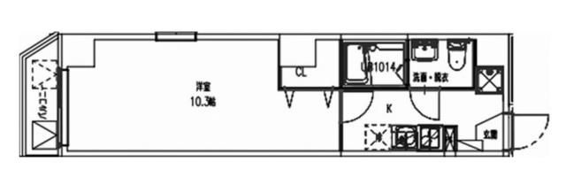 滝野川プレイスの間取り