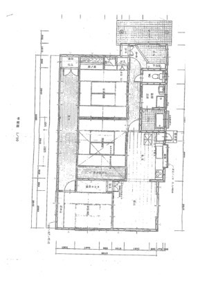 東忌部町　平家中古戸建の間取り