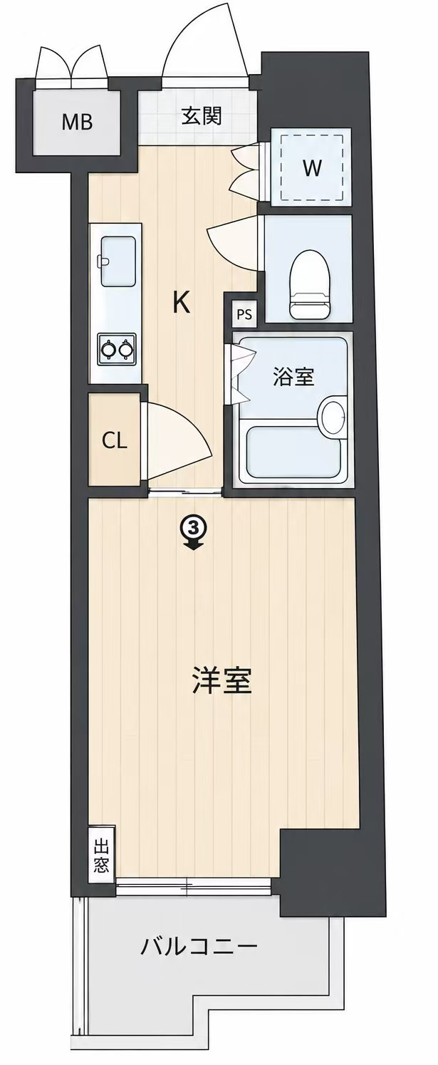 ルーブル文京音羽の間取り
