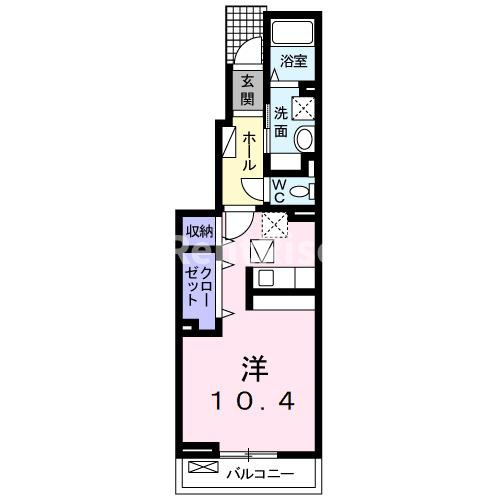 セコイアＢの間取り|間取図