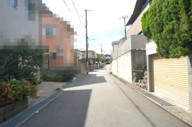 緑が丘2丁目土地の前面道路含む現地写真|南側道路：幅員約5.0ｍ