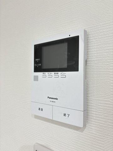 【セキュリティ】 | フェリックスハウス黒髪 | モニターホン付きでセキュリティ面も安心です
