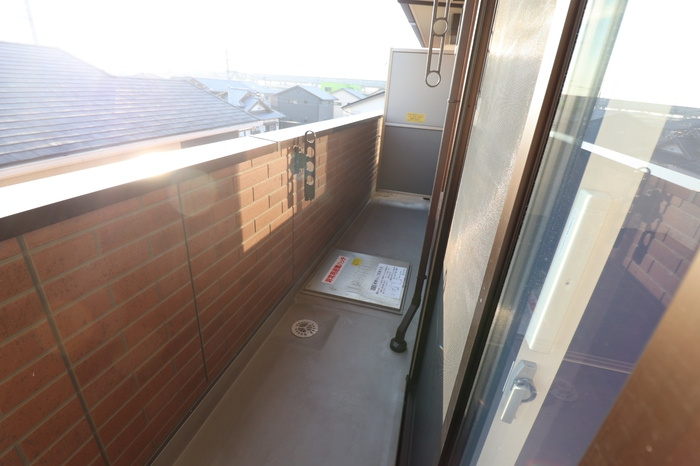Rose　Mansion(ローズマンション）のバルコニー|※同タイプの部屋写真です