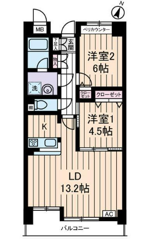 ラ・ポームの間取り