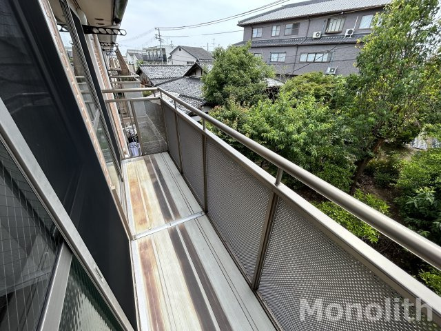 リースランド泉ヶ丘のバルコニー