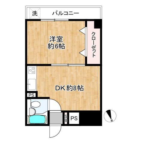 コンドミニアム千駄木の間取り