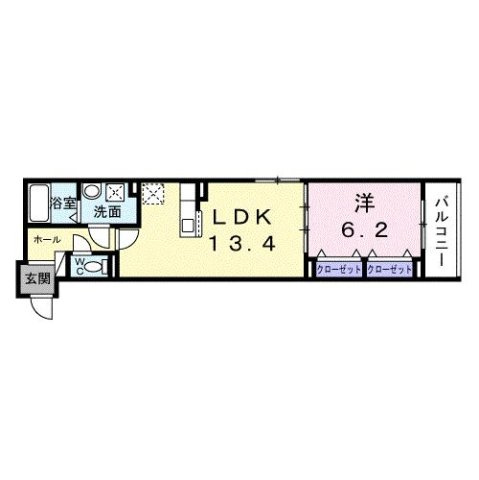 【間取り】 | 東釘貫丁３丁目アパート