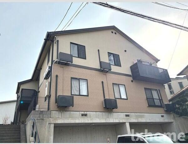 丘ハイツの外観|物件の外観です