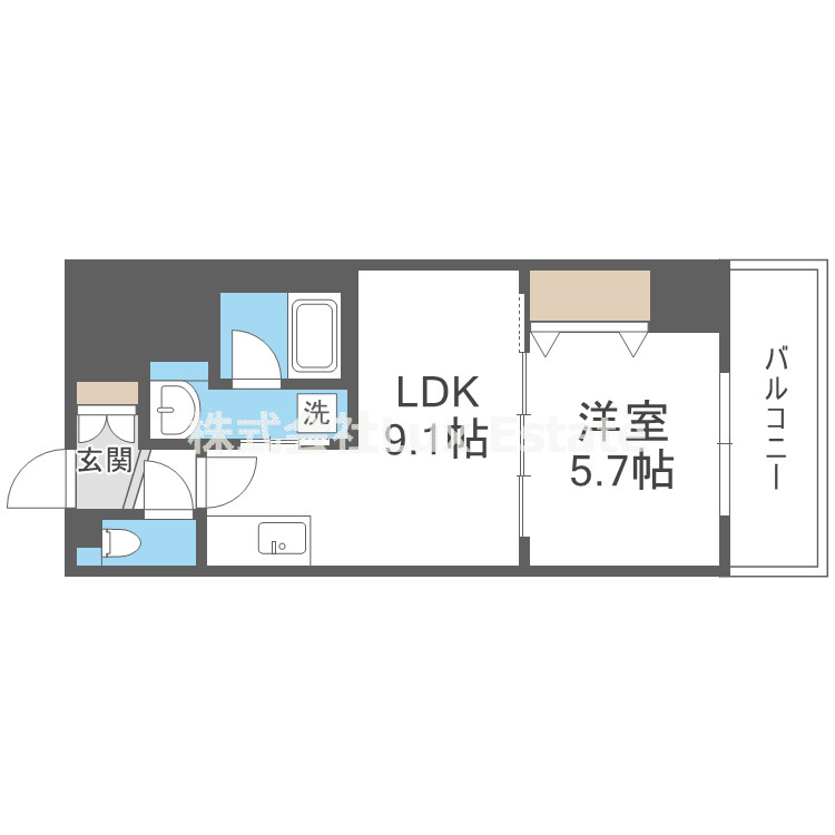 インテリジェンス御堂の間取り
