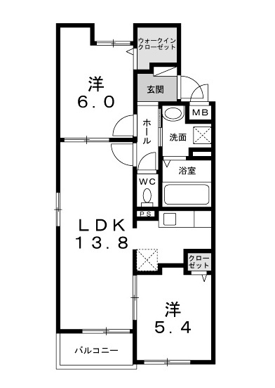 グランデールの間取り