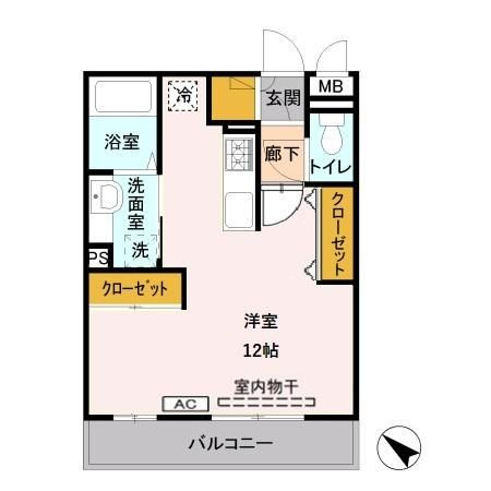 【間取り】 | Ｉ.ヴィレッジ　ＷＥＳＴ