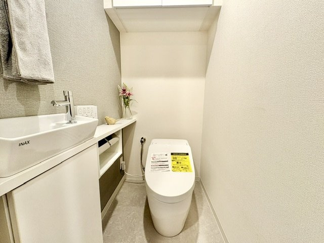 ミサワホームズ東大井（5階部分）／仲介手数料無料／新規フルリノベーションのトイレ