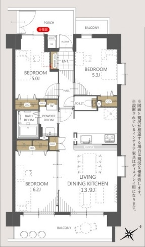 【間取り】の画像