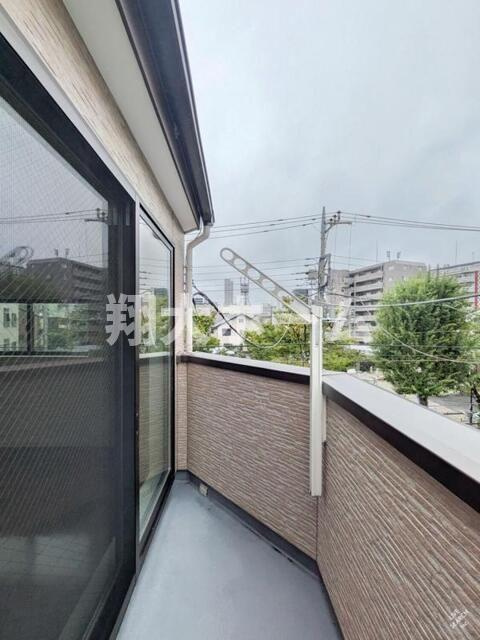 ダイヤモンドハウス北千住のバルコニー