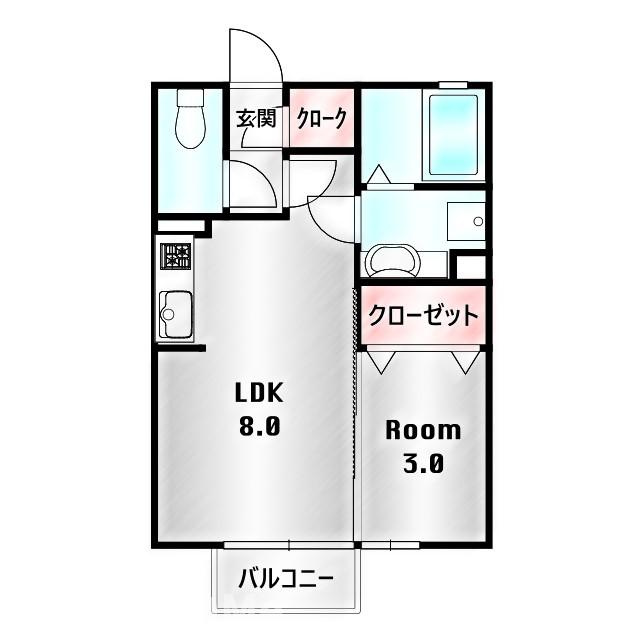 Floral Nakajima Ⅱの間取り|当社、チルホームのHPもご覧ください(^^)/物件情報多数♪