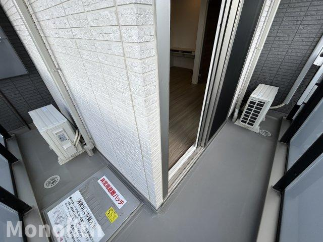 アーバンクロスのバルコニー