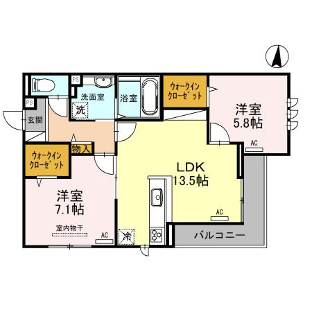アーバンクロスの間取り