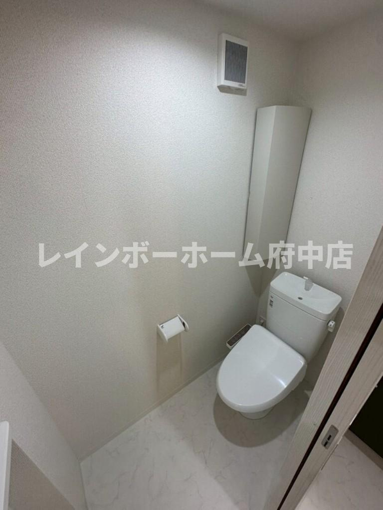 ｂ’CASA 調布 SOUTH COURTのトイレ