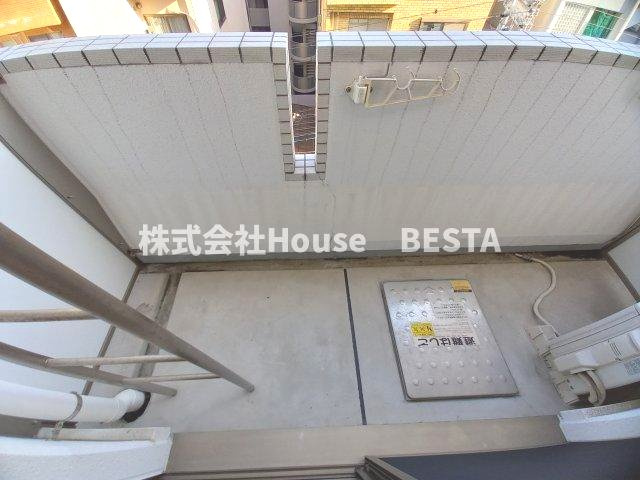 パークビュー王子駅前のバルコニー