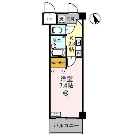 レイクヴュー堅田の間取り