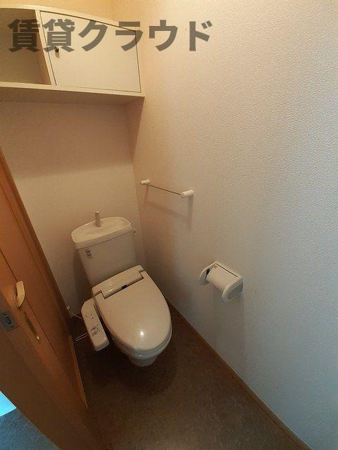 カーサ・プラシードのトイレ|コンパクトで使いやすいトイレです