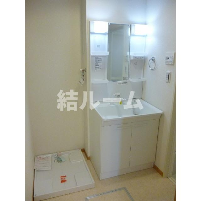 練馬区石神井町１丁目のアパートの洗面所