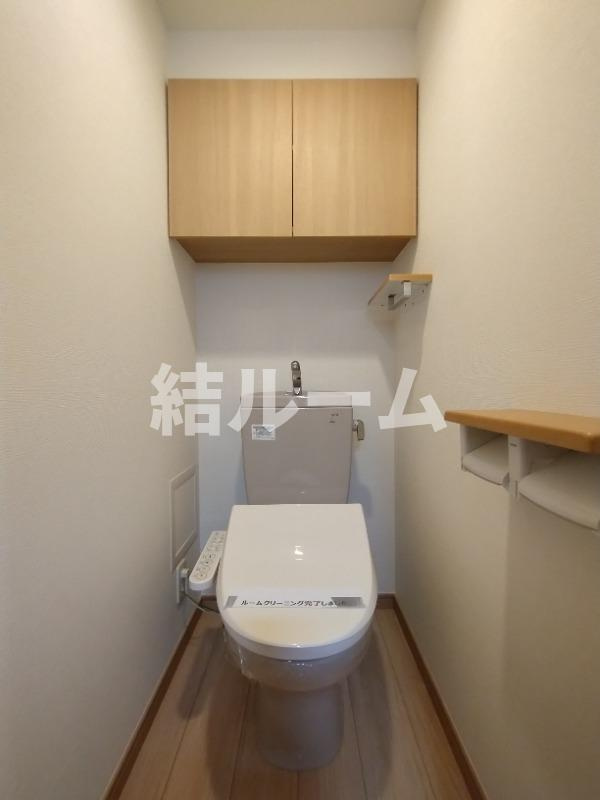 練馬区高野台４丁目の賃貸マンションのトイレ