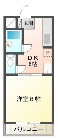 BOW＆ARROWⅡの間取り