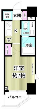 ル・リオン大鳥居の間取り