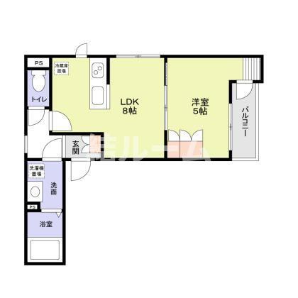 豊島区池袋本町１丁目のアパートの間取り