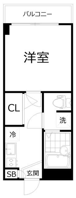 ＨＥＲＯ殿山の間取り