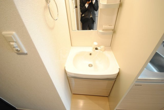 スワンズシティ南森町の洗面所|他号室参考写真