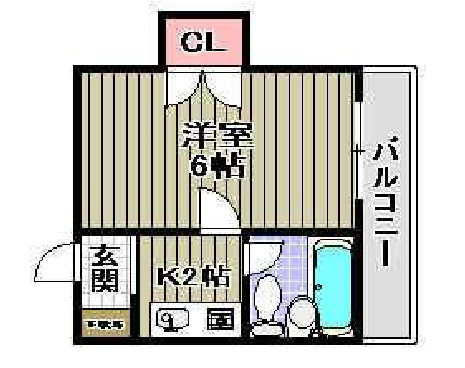 【間取り】 | ハイム上高地７番館