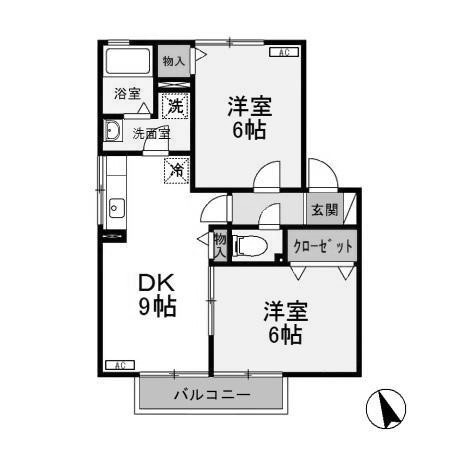 【間取り】 | エピナール　Ｂ