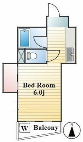 上岡マンションの間取り