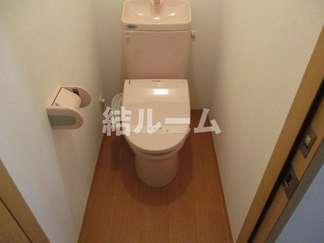 北区上十条１丁目のアパートのトイレ
