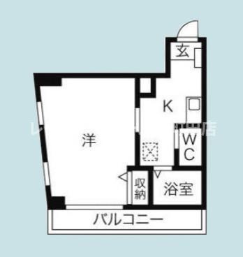 メゾンド・ウィスタリア※初期費用分割後払いサービス利用可能物件の間取り