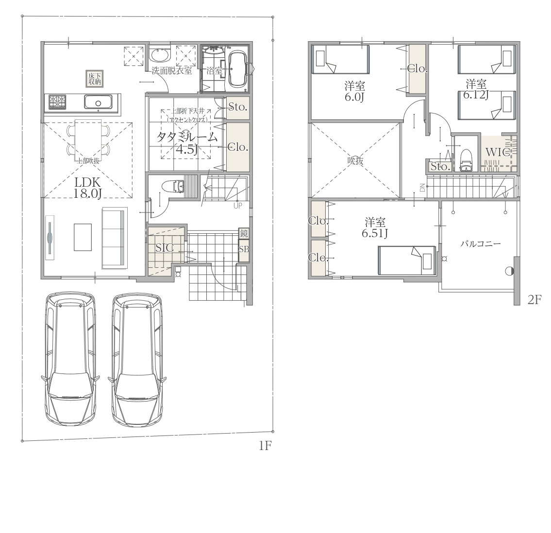 糸満市糸満Ⅳ（全2棟）の間取り|2号棟　