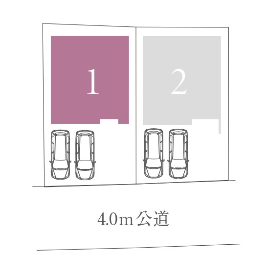 糸満市糸満Ⅳ（全2棟）の区画図|区画図♪