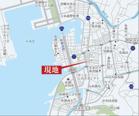 糸満市糸満Ⅳ（全2棟）の地図|地図♪